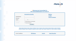 Desktop Screenshot of mail.rhone.ch
